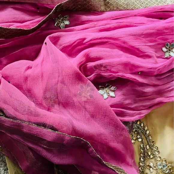 Pakistani three pieces salwar suit dress sarara small - Picture 6 of 16